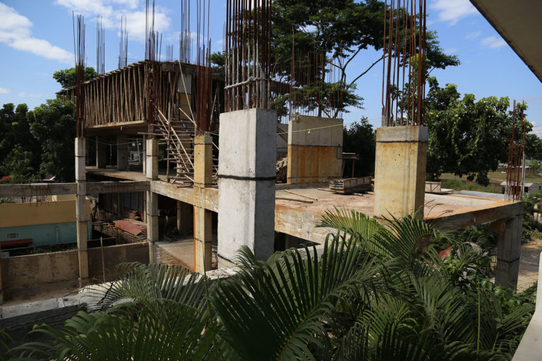 Under Construction Swimming Pool, Banquet Hall and Guest Room